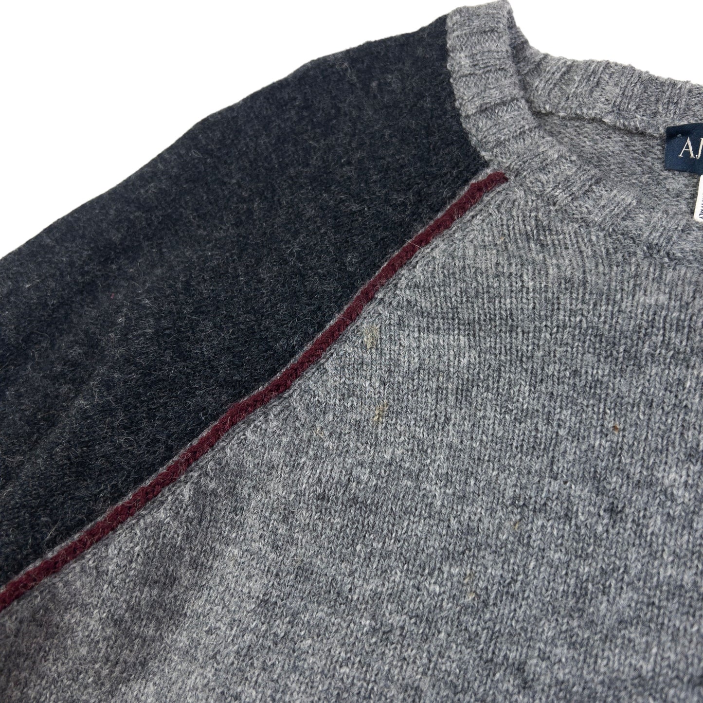 Vintage Armani Jeans Wool Jumper Size M