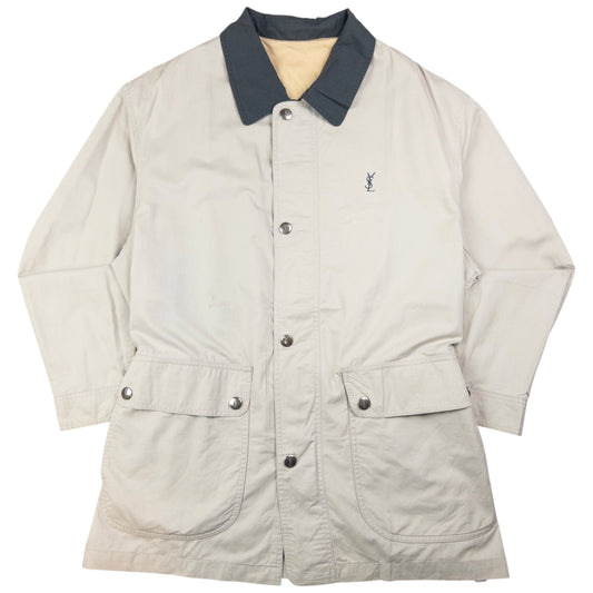 Vintage YSL Yves Saint Laurent Zip Up Jacket Size M