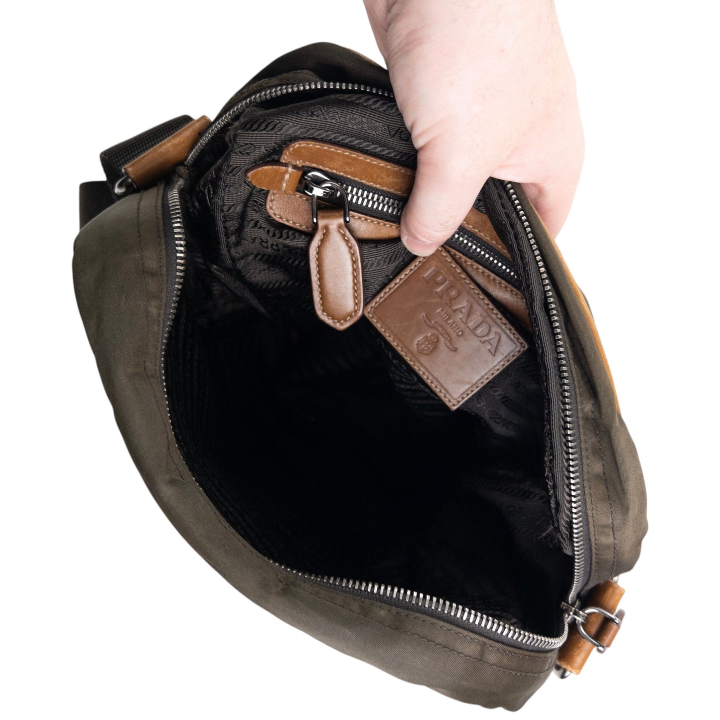 Vintage 2000s Prada Crossbody Bag