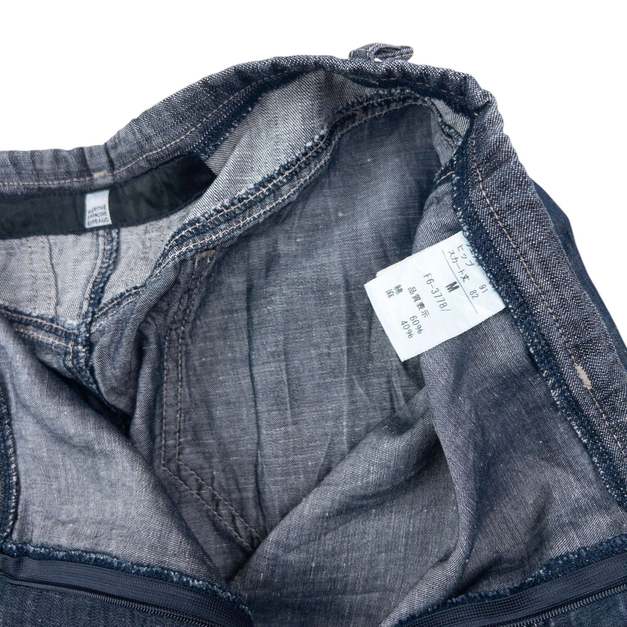 Vintage 2000s Marithe + Francois Girbaud Denim Skirt Womens Size W28