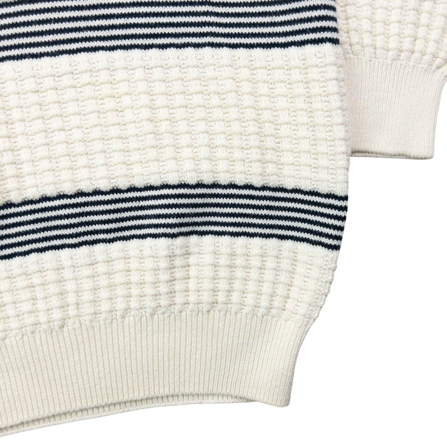 Vintage Burberry Striped Knit Jumper Size M