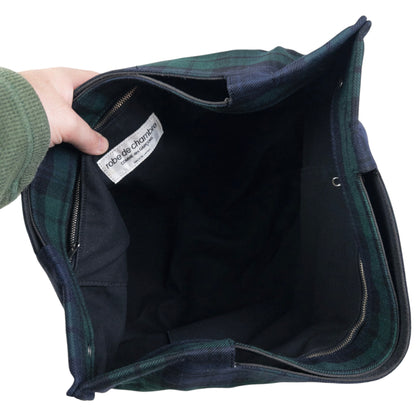 Vintage Comme Des Garçons Rob De Chambre Tartan Shoulder Bag