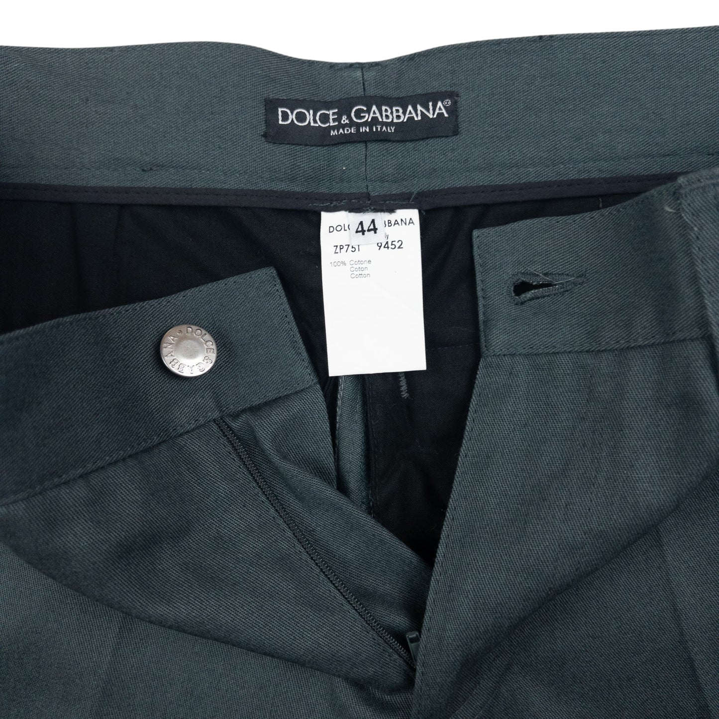 Vintage Dolce & Gabbana Striped Trousers Size W28