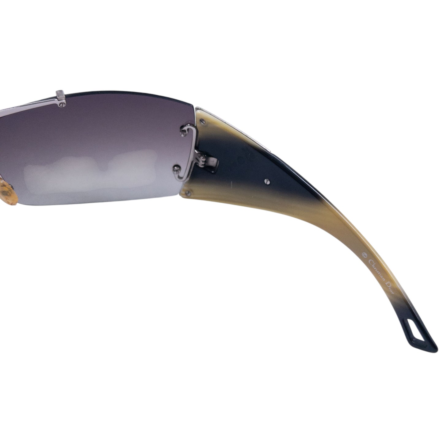 Vintage Dior Rimless Visor Sunglasses
