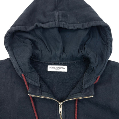 Vintage 2000s Dolce & Gabbana Athletic Zip Up Hoodie Size L