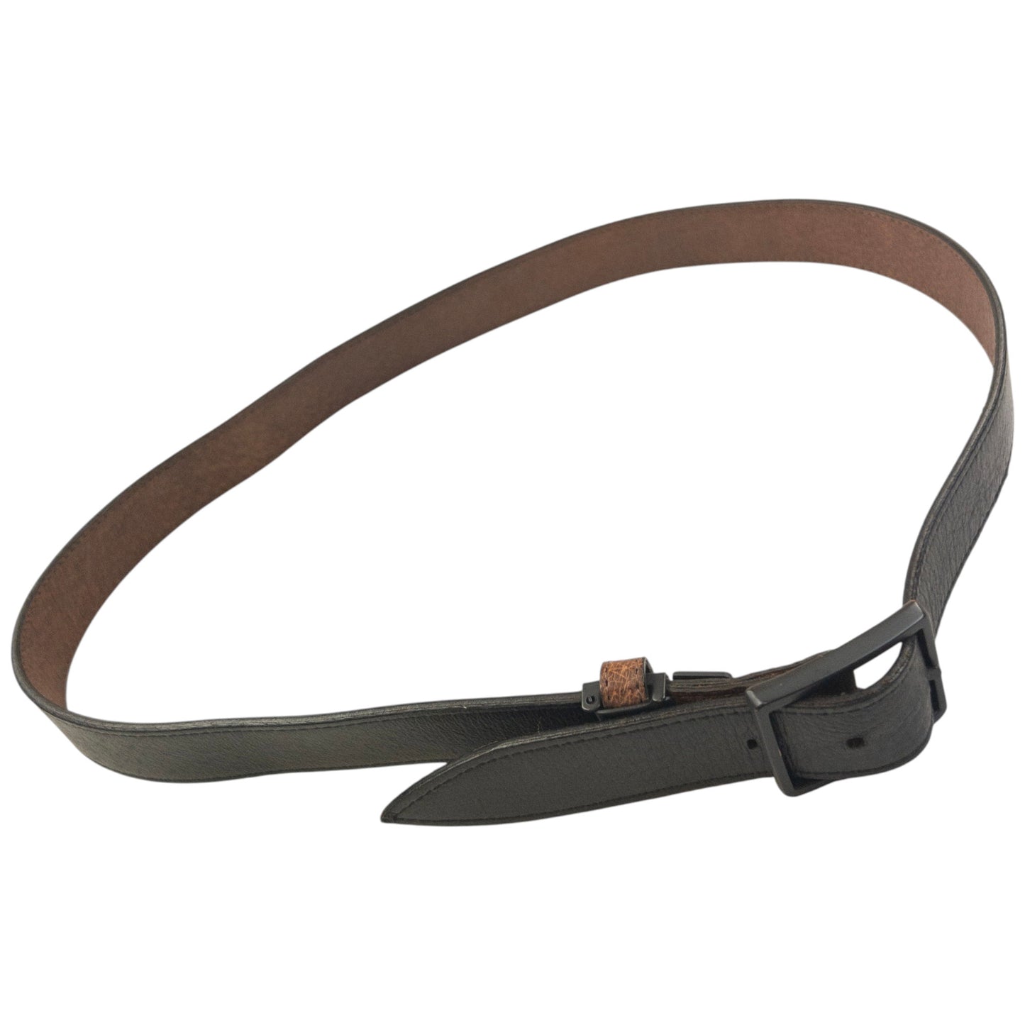 Vintage 2000s Issey Miyake Reversible Leather Belt Size L