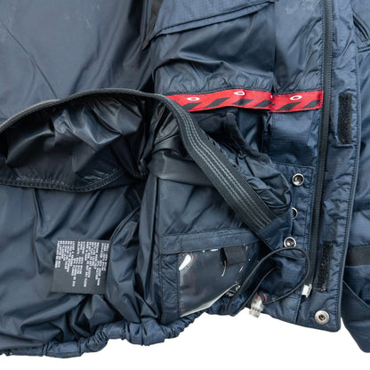 Vintage 90s Oakley Zip Up Puffer Snowboarding Jacket Size S