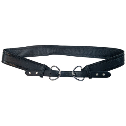 Vintage 2000s Dolce & Gabbana Leather Snakeskin Belt Size L