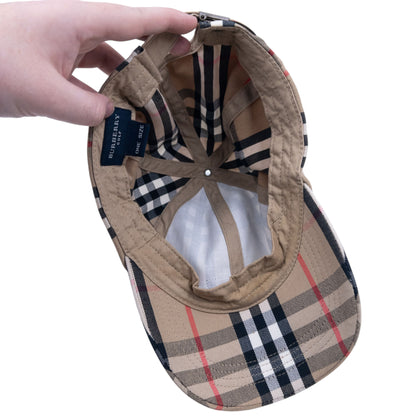 Vintage 2000s Burberry Nova Check Hat