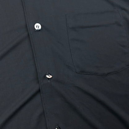 Vintage 90s Comme Des Garçons Sheer Long Sleeve Button Up Shirt Size S