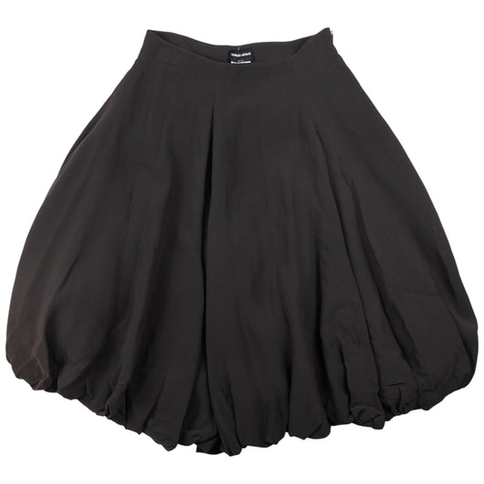 Vintage Giorgio Armani Silk Bubble Skirt Womens Size W27