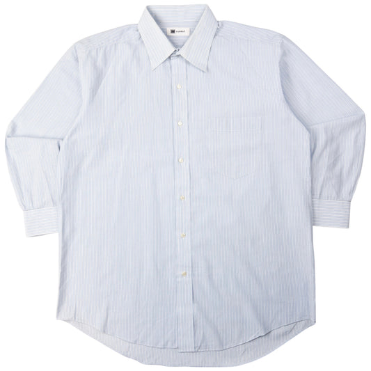 Vintage Issey Miyake Striped Long Sleeve Button Up Shirt Size M