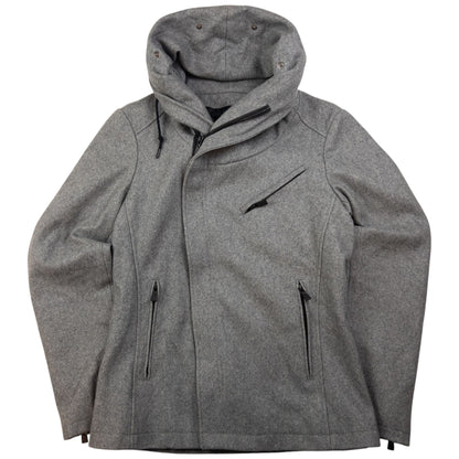 Vintage Katharine Hamnett Asymmetric Zip Hood Jacket Size S