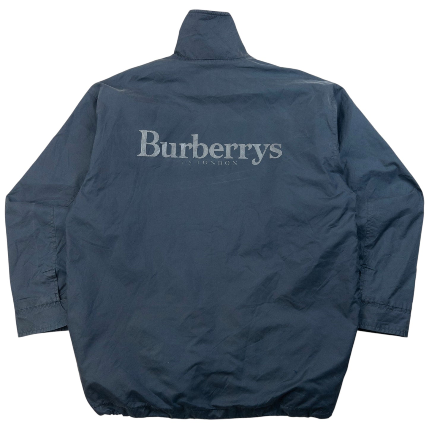 Vintage 90s Burberry Nova Check Lined Jacket Size M