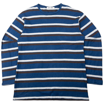 Vintage 90s Issey Miyake Striped Long Sleeve T Shirt Size M