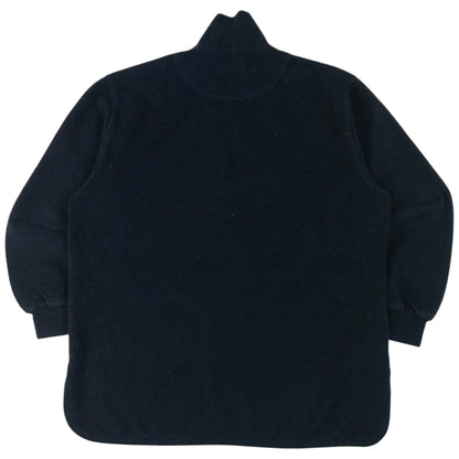 Vintage 90s Burberry Q Zip Fleece Sweatshirt Size L