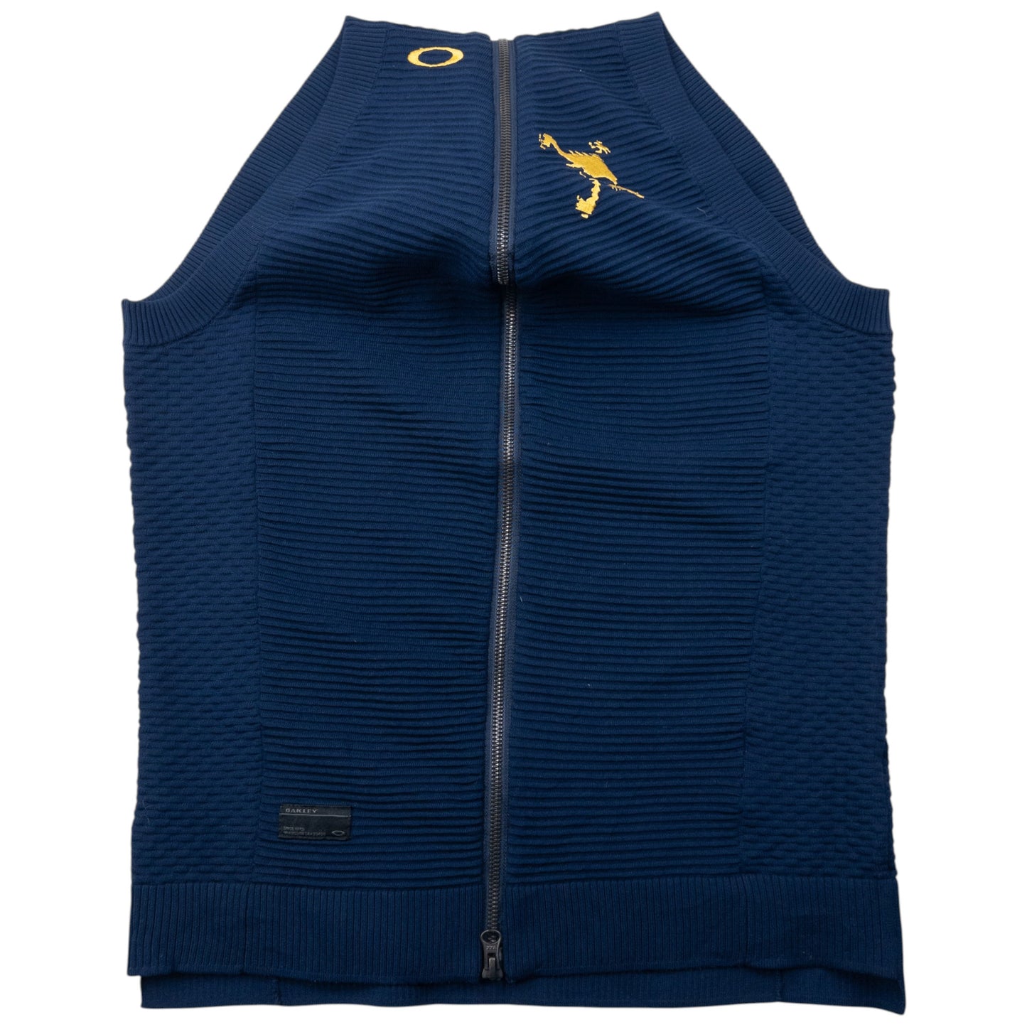 Vintage 2000s Oakley Full Zip Ribbed Gilet Size S
