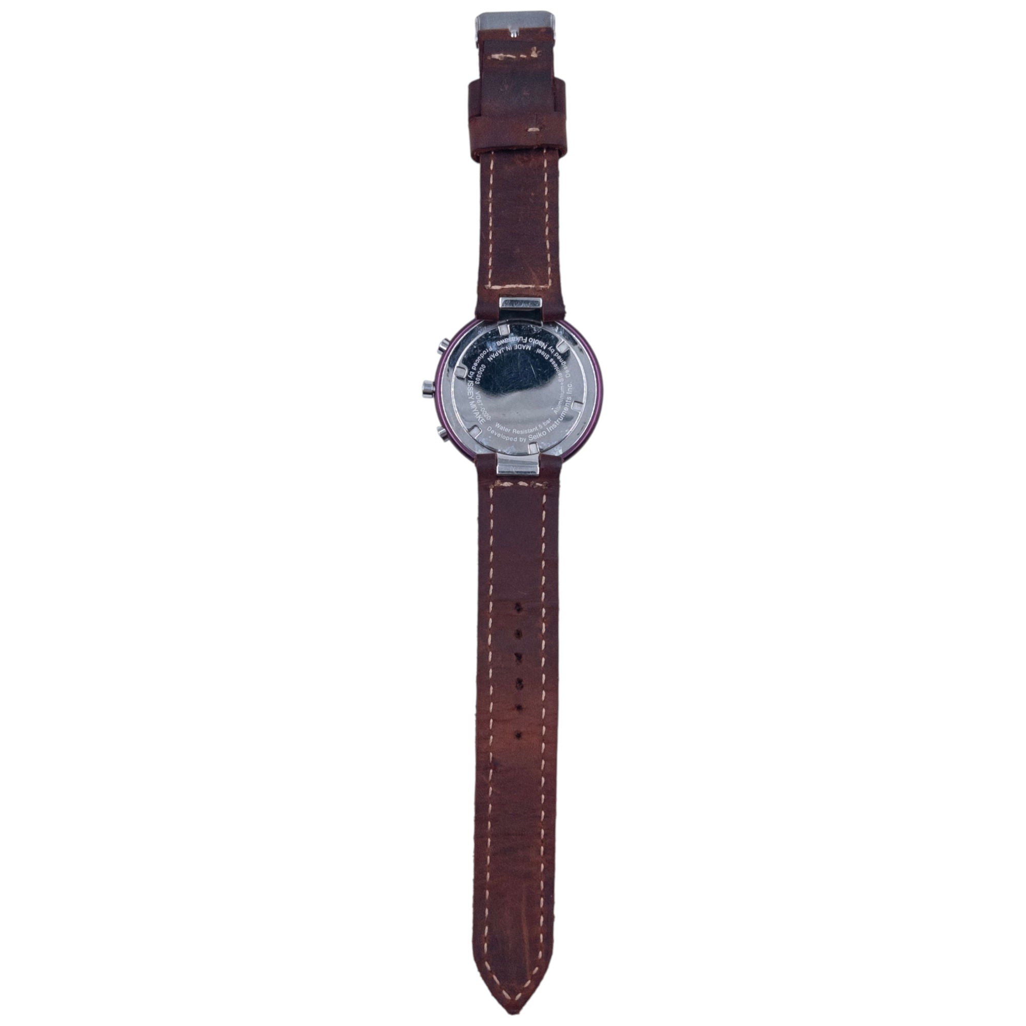 Vintage Issey Miyake Leather Watch