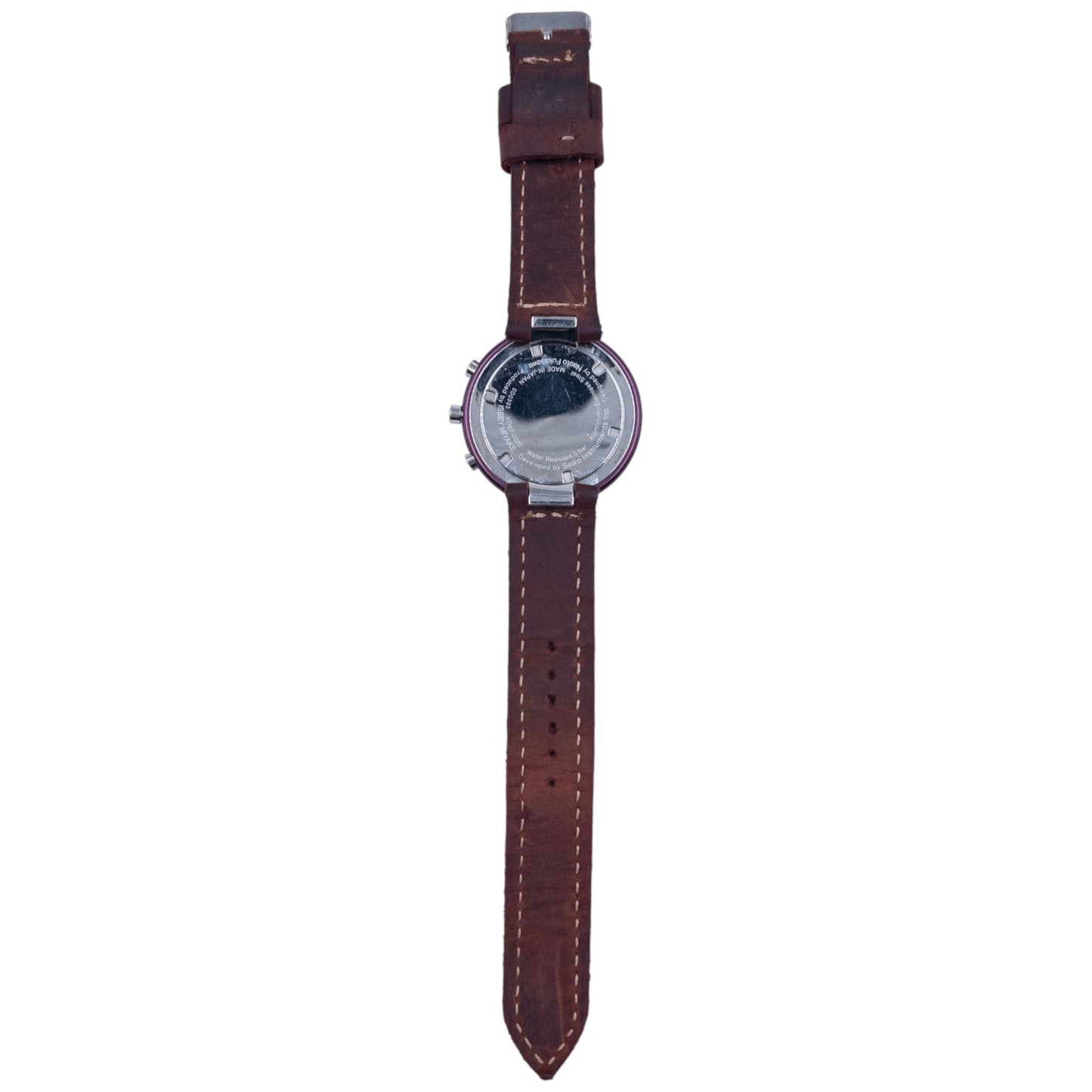 Vintage Issey Miyake Leather Watch