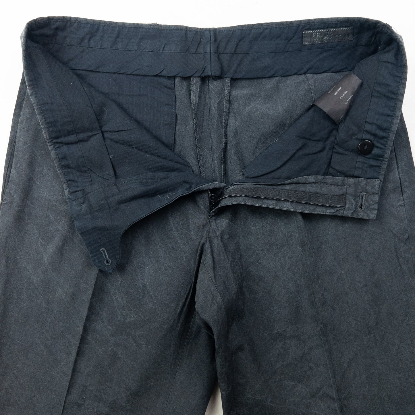 Vintage 2000s Prada Silk Trousers Size W30