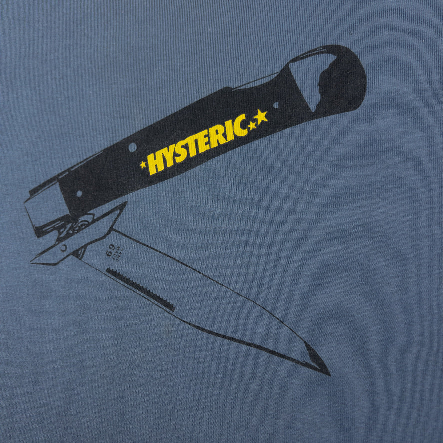 Vintage Hysteric Glamour Switchblade Graphic Long Sleeve T Shirt Womens Size M