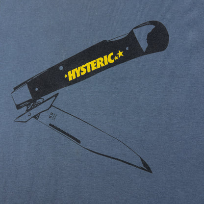 Vintage Hysteric Glamour Switchblade Graphic Long Sleeve T Shirt Womens Size M