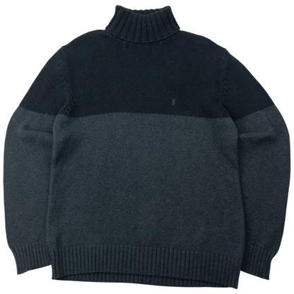 Vintage 2000s YSL Yves Saint Laurent Turtleneck Knit Jumper Size M