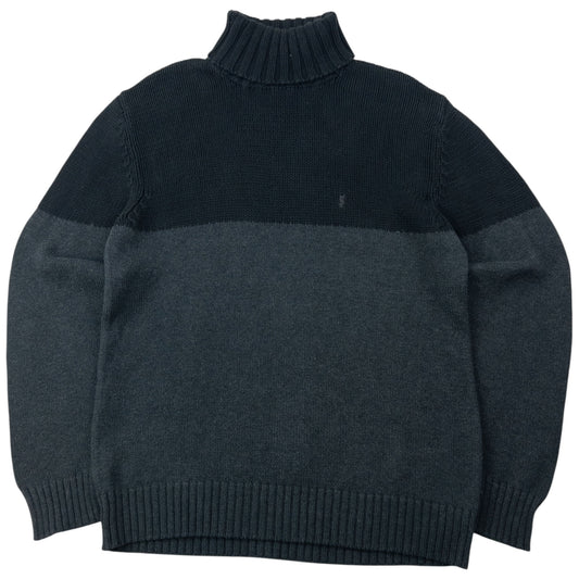 Vintage 2000s YSL Yves Saint Laurent Turtleneck Knit Jumper Size M