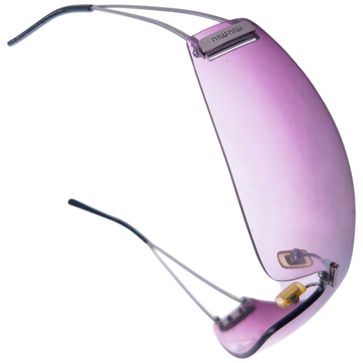 Vintage 2000s Miu Miu Rimless Sunglasses