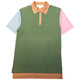 Vintage Comme Des Garçons SHIRT Contrast Q Zip Polo Shirt Size M