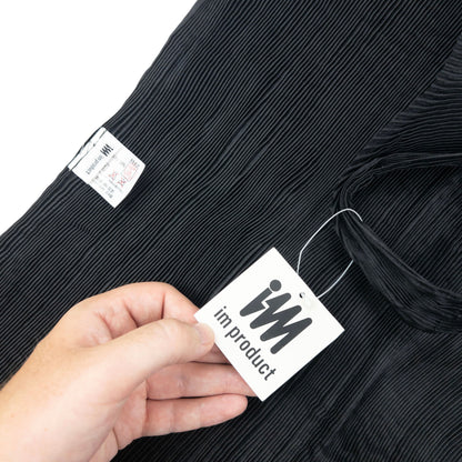 Vintage 90s Issey Miyake Pleated Longline Vest Dress Womens Size S