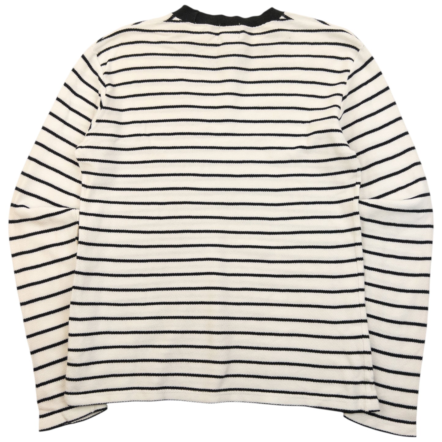 Vintage 90s Yohji Yamamoto D'Urban A.A.R Striped Long Sleeve T Shirt Womens Size M