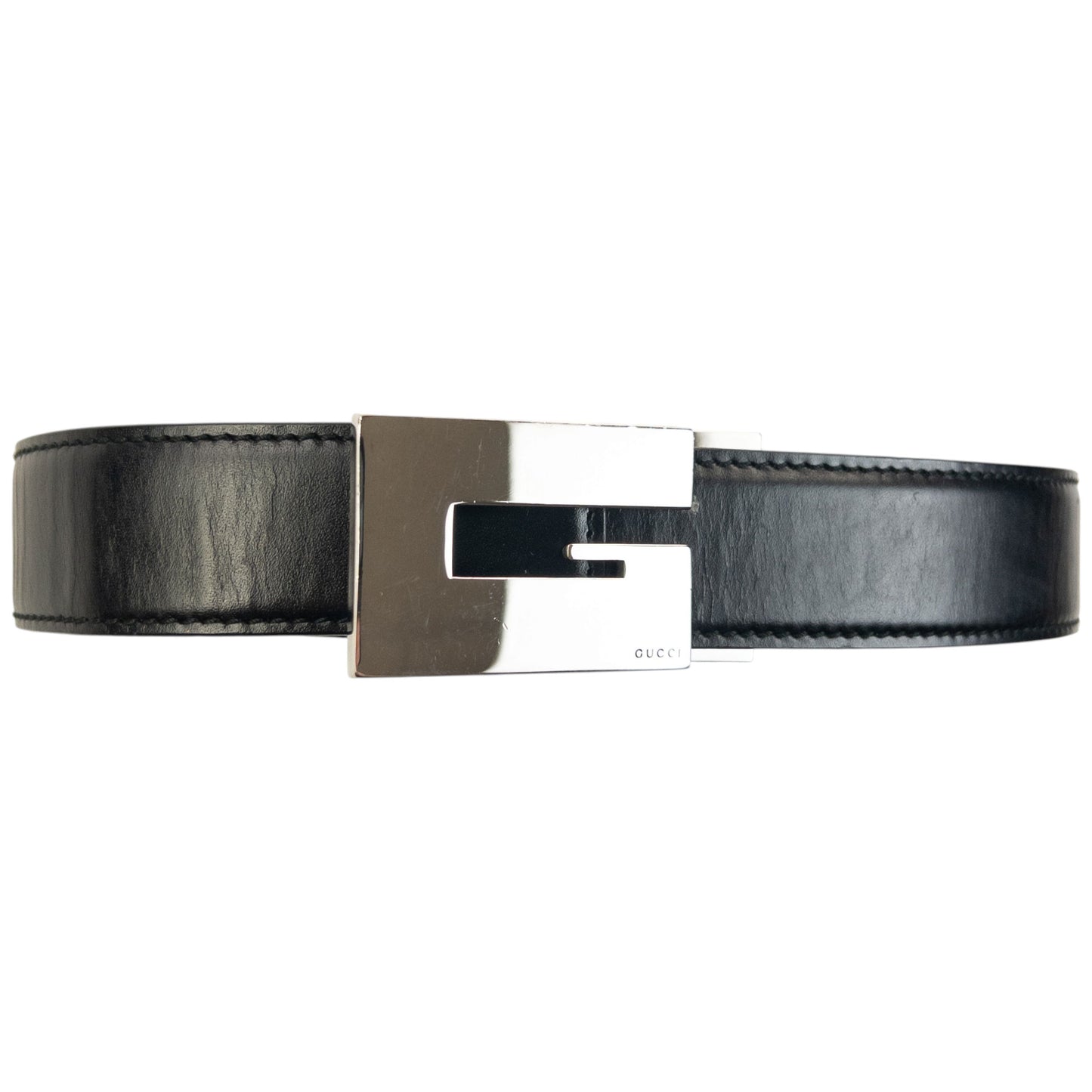 Vintage 2000s Gucci Leather Belt Size M
