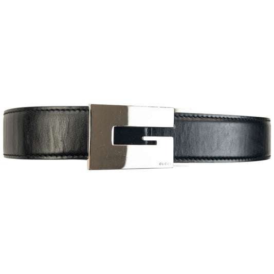 Vintage 2000s Gucci Leather Belt Size M