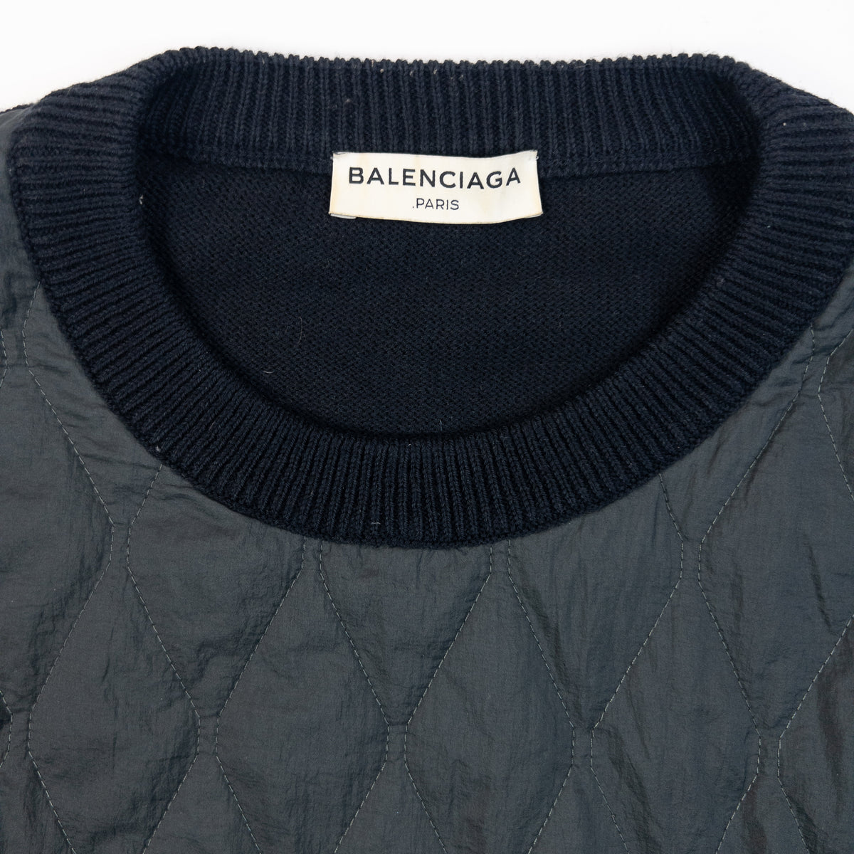 Vintage Balenciaga Quilted Jumper Size S