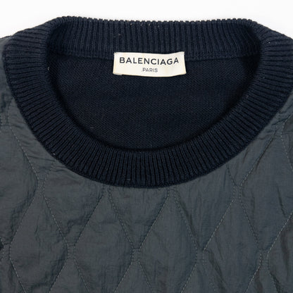 Vintage Balenciaga Quilted Jumper Size S