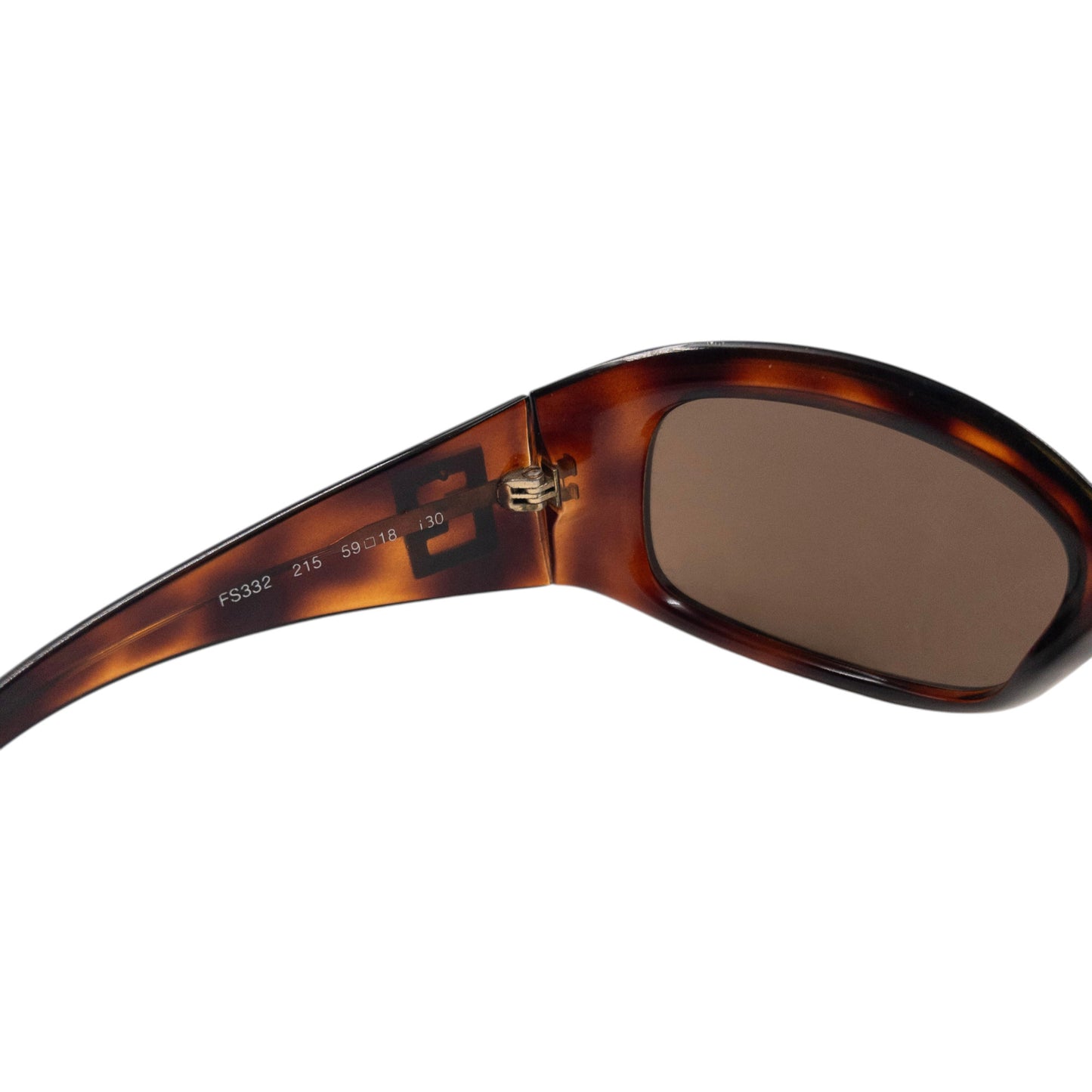 Vintage 2000s Fendi Tortoise Shell Sunglasses