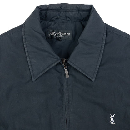 Vintage YSL Yves Saint Laurent Padded Zip Up Jacket Size M