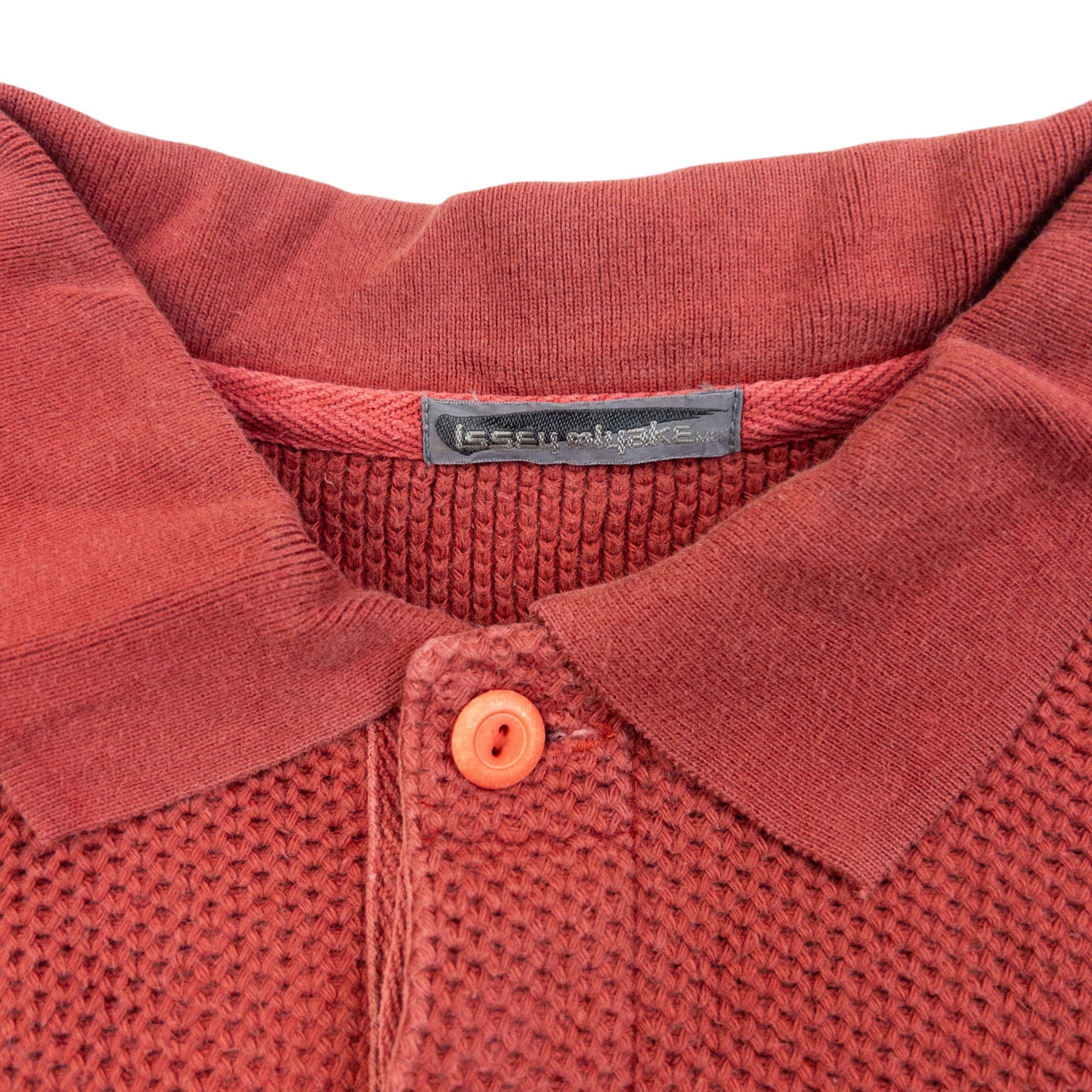 Vintage 80s Issey Miyake MEN Knit Polo Jumper Size S