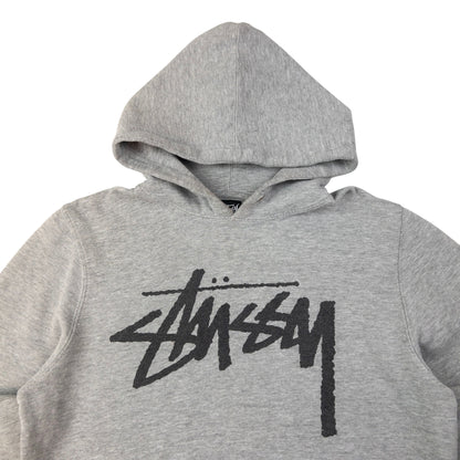 Vintage Stussy Stock Logo Hoodie Size S
