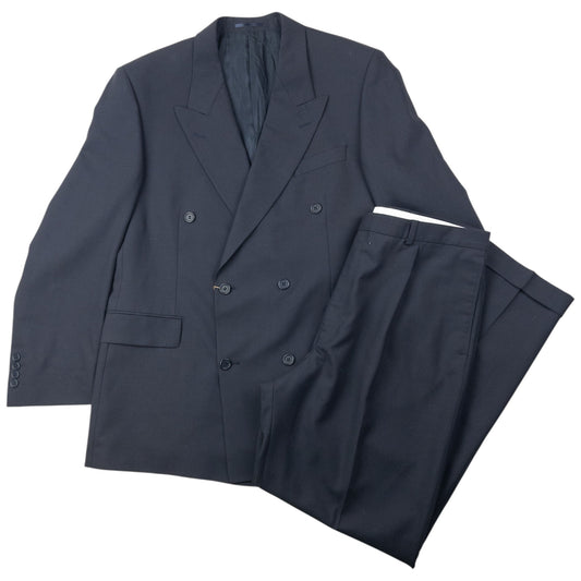 Vintage 90s YSL Yves Saint Laurent Wool Suit Set Size XL