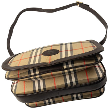 Vintage Burberry Nova Check Crossbody Bag