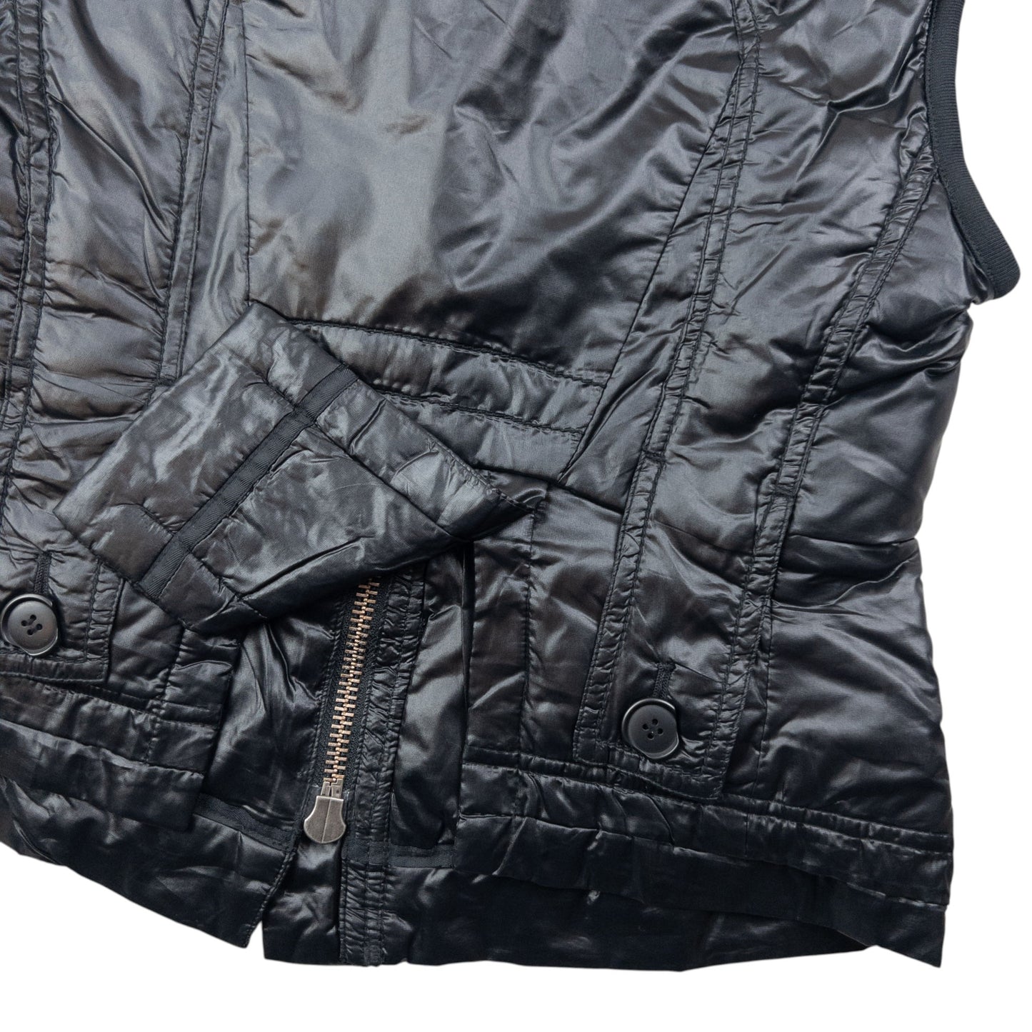 Vintage 2000s Marithe + Francois Girbaud Padded Gilet Size S