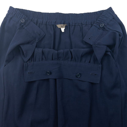 Vintage 90s Yohji Yamamoto Pleated Skirt Womens Size L