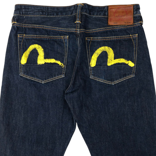 Vintage Evisu Double Gull Japanese Denim Jeans Size W32