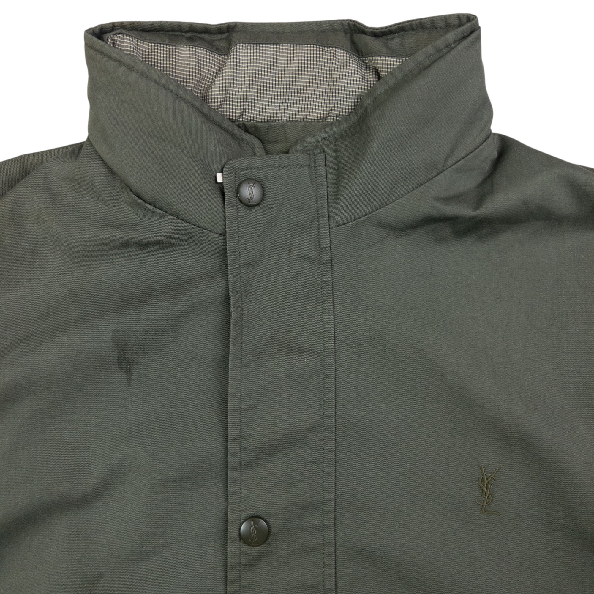 Vintage YSL Yves Saint Laurent Harrington Jacket Size M