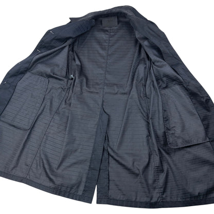 Vintage 2000s Prada Monogram Belt Waist Jacket Size XL