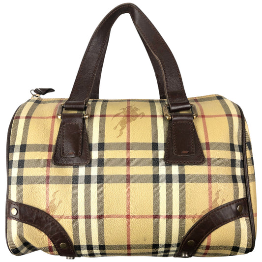 Vintage Burberry Nova Check Handbag