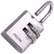 Vintage 2000s Prada Silver Combination Padlock