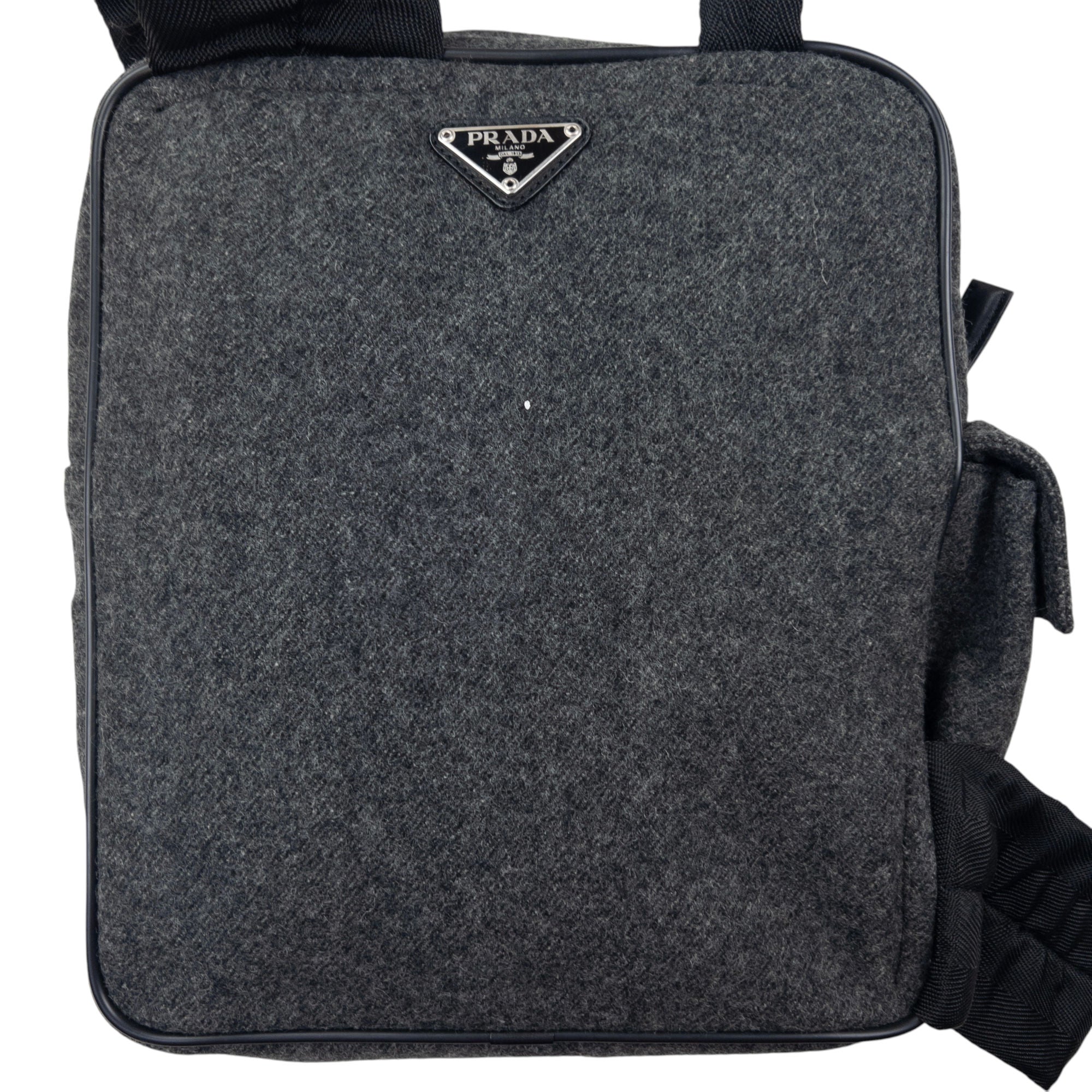 Vintage Prada Wool Sling Bag